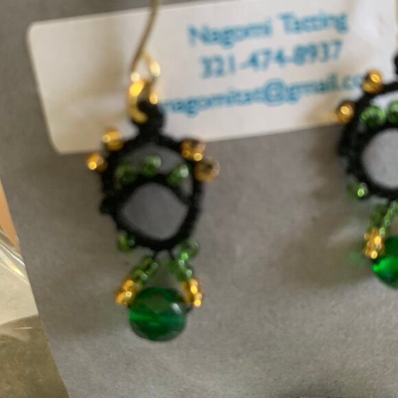 ⭐️ New Hand Crafted Earrings - Picture 2 of 4